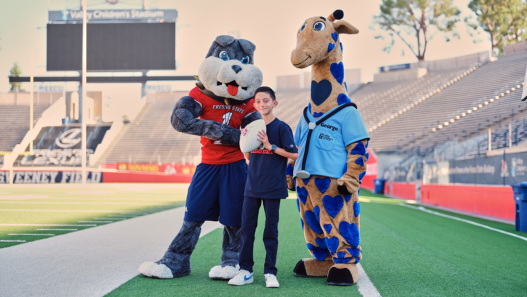 Meet Fresno State Kid Captain Gavin 